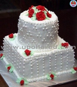 Double layer cake to surprise anyone