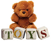Teddy bear and Toys