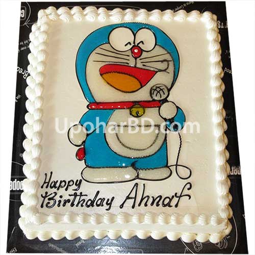 Doraemon cartoon cake