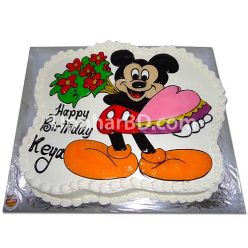 Mickey with love greetings