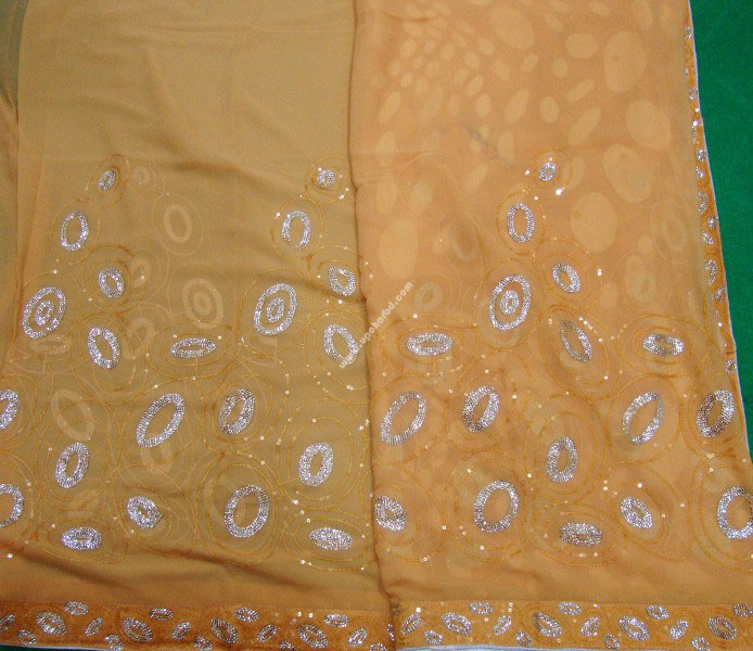 shipon sharee with golden white sequin exclusive shipon sharee with golden white sequin exclusive