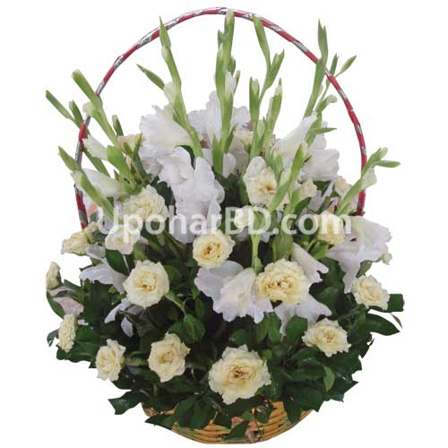 White Rose Romance Bouquet
