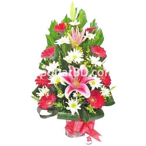 Bright and beautiful flower bouquet