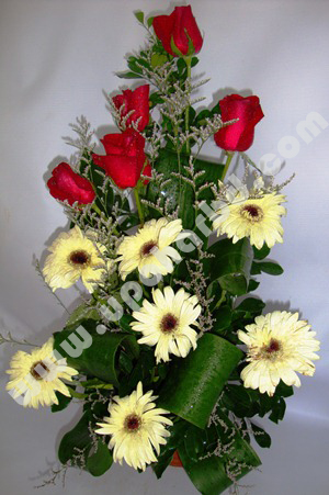 Rose and Gerbera mix