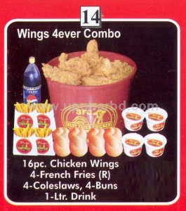 Wings 4ever Combo