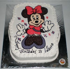 cake with Mickey mouse