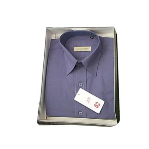 Cats eye full sleeve shift (navy blue)