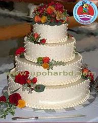 Four layer mega cake