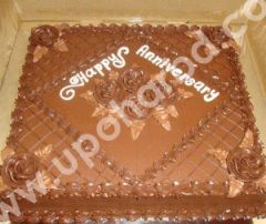 chocolate cake with from coopers