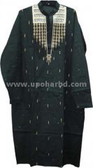 Black colour cotton panjabi