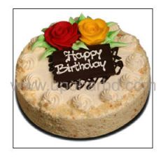 Special vanilla flavour cake from swiss