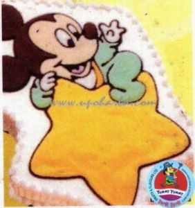 Mickey mouse on the star