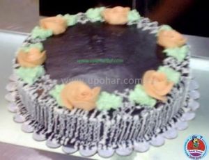 cake with rich chocolate flavour