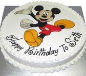 Cartoon cakes