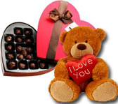 Chocolate & Teddy Bear