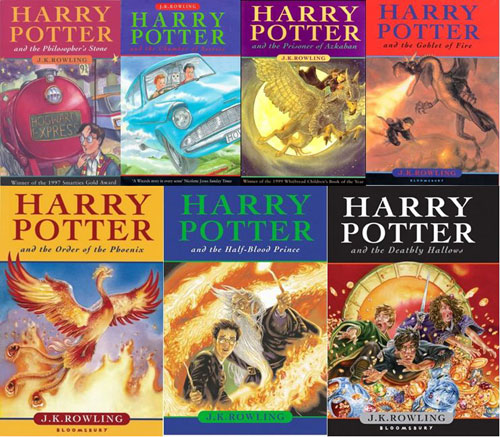 Harry Potter series by J. K. Rowling