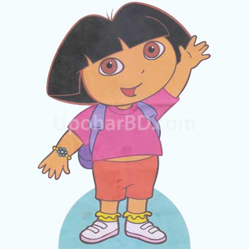 Dora cartoon designed cake