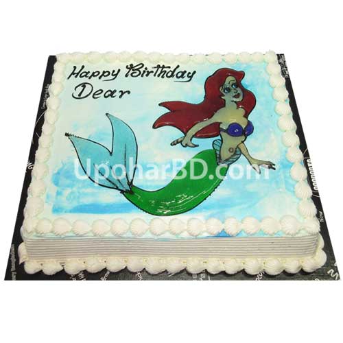 Mermaid cake