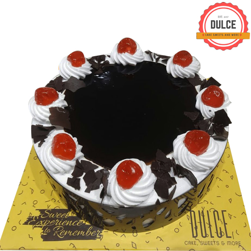 Black Forest Cake With Cherry