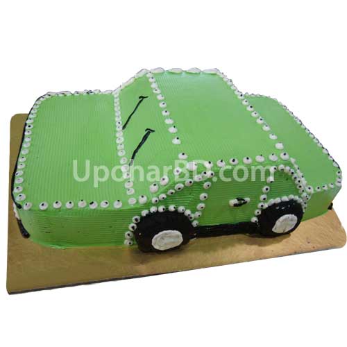 Car designed cake