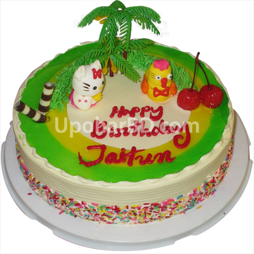Deliver cake online - Cartoon Candy Cake - Chocolate - Kings Confectionery  Cakes