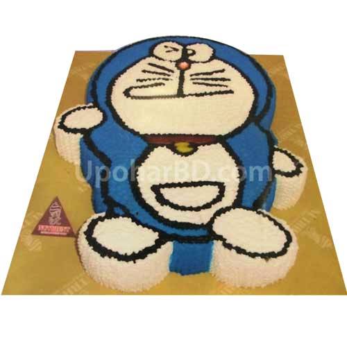 Doreamon Shape Cake