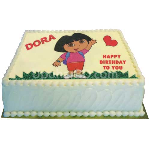 Dora The Explorer Cake - CakeCentral.com