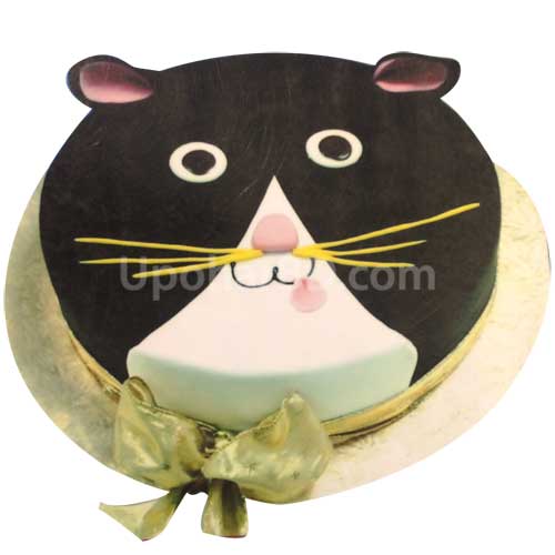 Buy and send cartoon cake online in Bangladesh - Cat Face Cake - Nutrient  Cakes