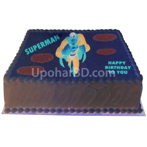 Superman Cake