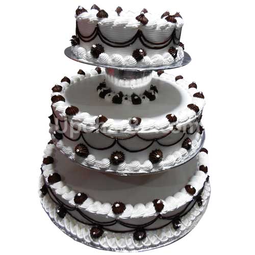 Three Layer Birthday Cake