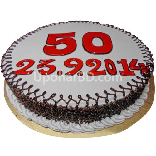 50th Celebration Cake