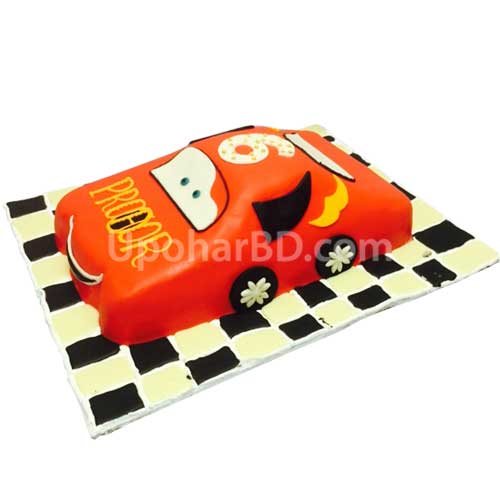 Car shaped cake