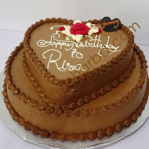 Chocolate Flavour Cake With Love
