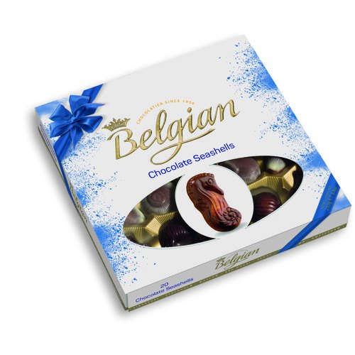 Belgian Chocolate Seashells
