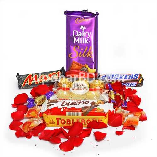Assorted chocolate package