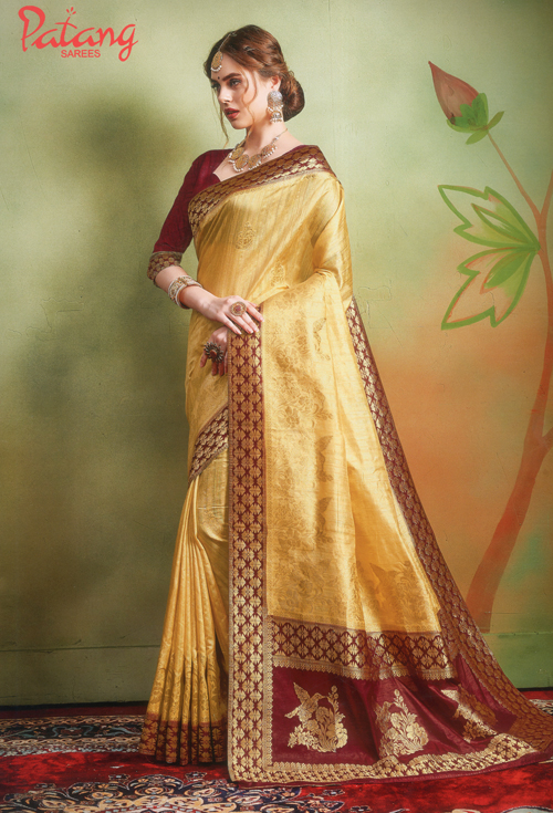saree shops near me golden banarasi silk saree pohela boishakh dress design 2019