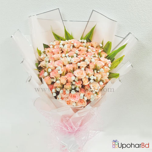 Bunch Of Shade Pink Roses