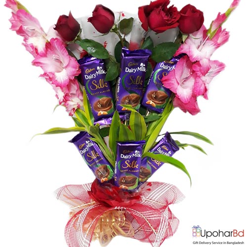 Cadbury Dairy Milk chocolate bouquet
