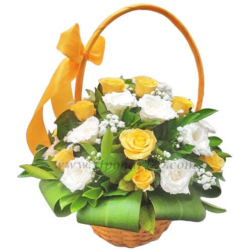 Yellow Bouquet Gift Hamper