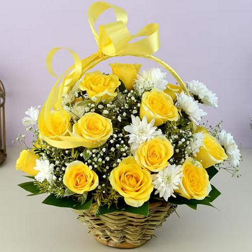 Yellow Bouquet Gift Hamper