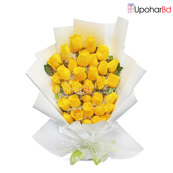 Bunch Of Yellow Roses