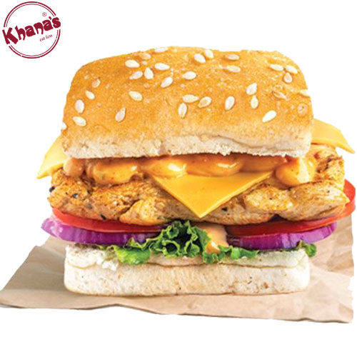 Chicken Cheddar Burgers package From Khanas