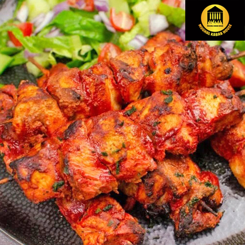 Kashmiri Chicken Seekh Kabab From Mughal kabab
