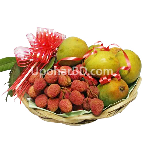 Mango and Lychee Basket
