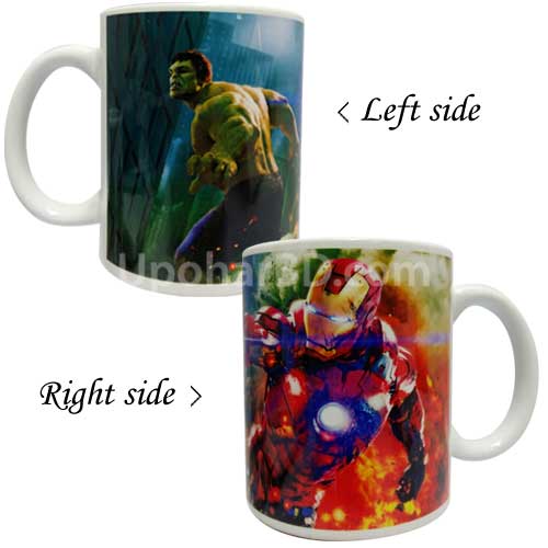 Hulk printed mug