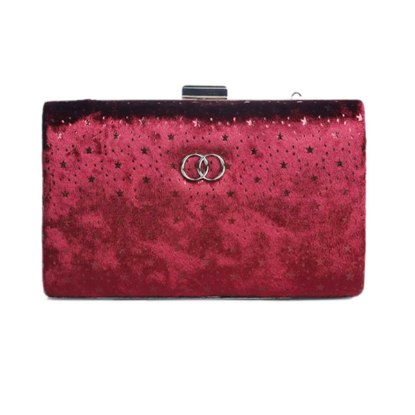 Maroon Color MOOCHIE Womenâ€™s Clutch
