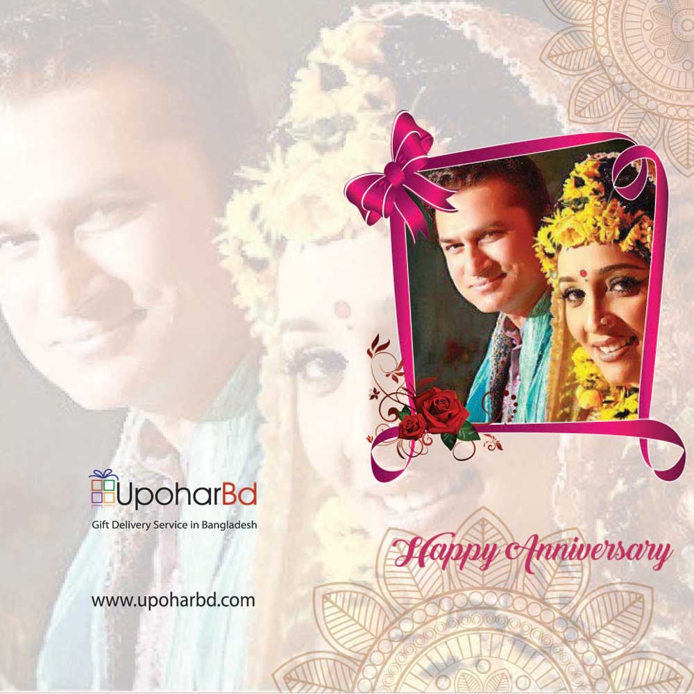 Photo greetings card for Anniversary