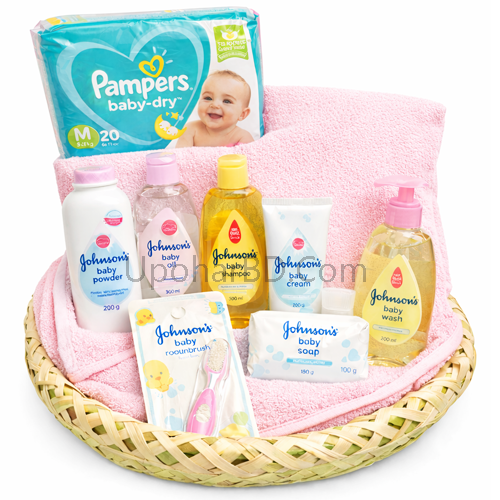 Johnson New born baby Pink package (girl)