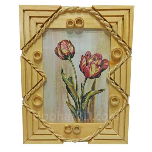 Designed wooden Photo Frame