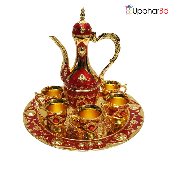 Metal Decorative Tea/Surai Set